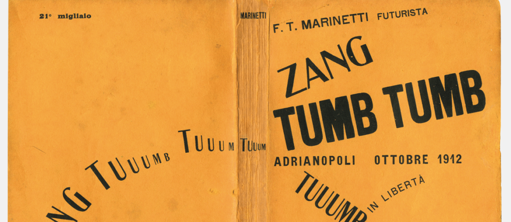 Futurisme en objectenboeken: de typografische revolutie