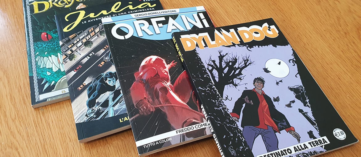 Italiaanse strips maken met bonellide formaat: van pagina tot afdruk
